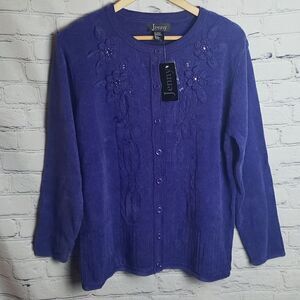 NWT Purple Sweater by Jenny